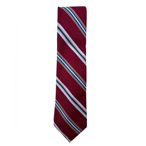 Classic Striped Red Tie